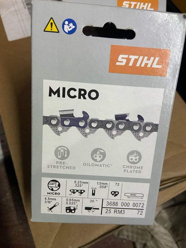 3 Cadenas Stihl 72 Eslabones