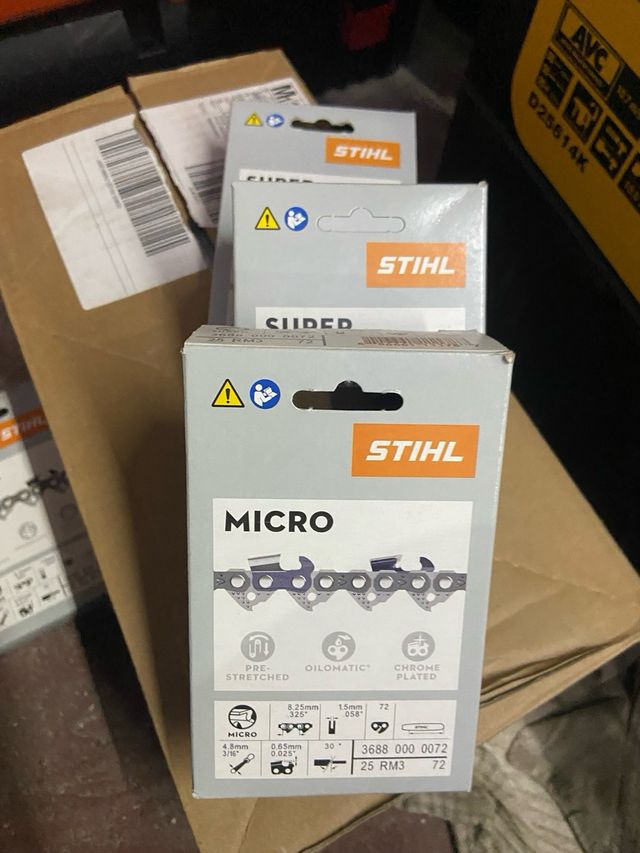 3 Cadenas Stihl 72 Eslabones