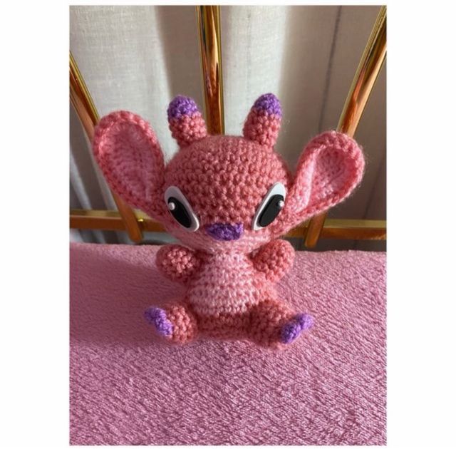 Stitch versión chica Amigurumi