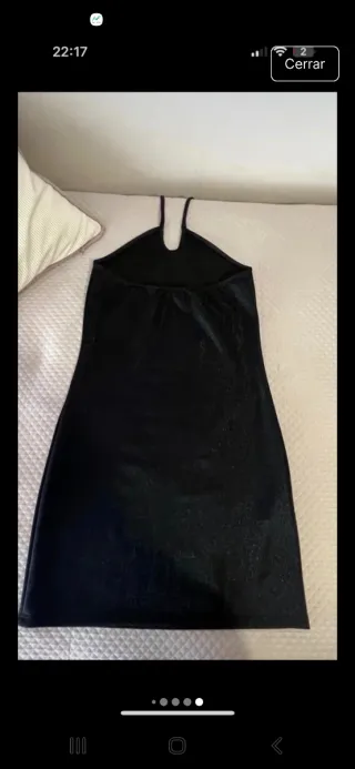 Vestido fiesta negro BROWNIE