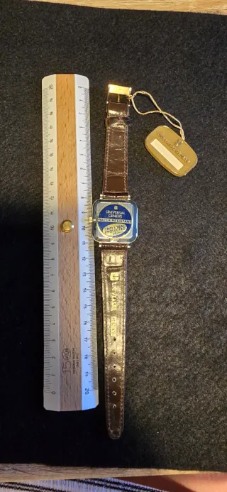 Orologio Universal Geneve Uomo Quadrato Oro