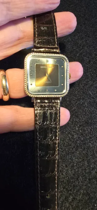 Orologio Universal Geneve Uomo Quadrato Oro