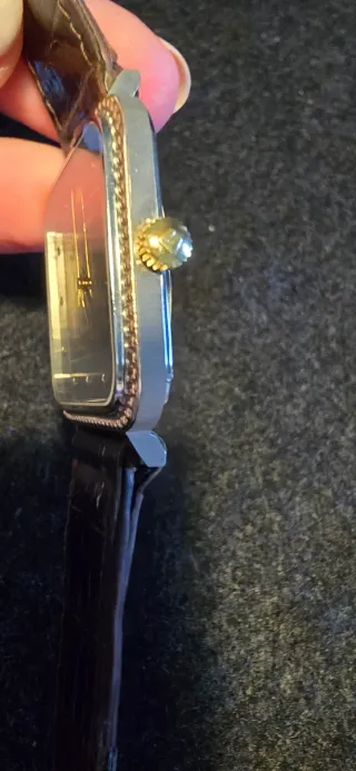 Orologio Universal Geneve Uomo Quadrato Oro