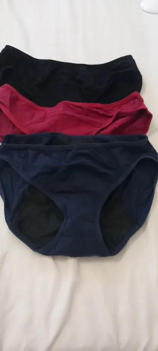 Bragas menstruales XS/S nuevas