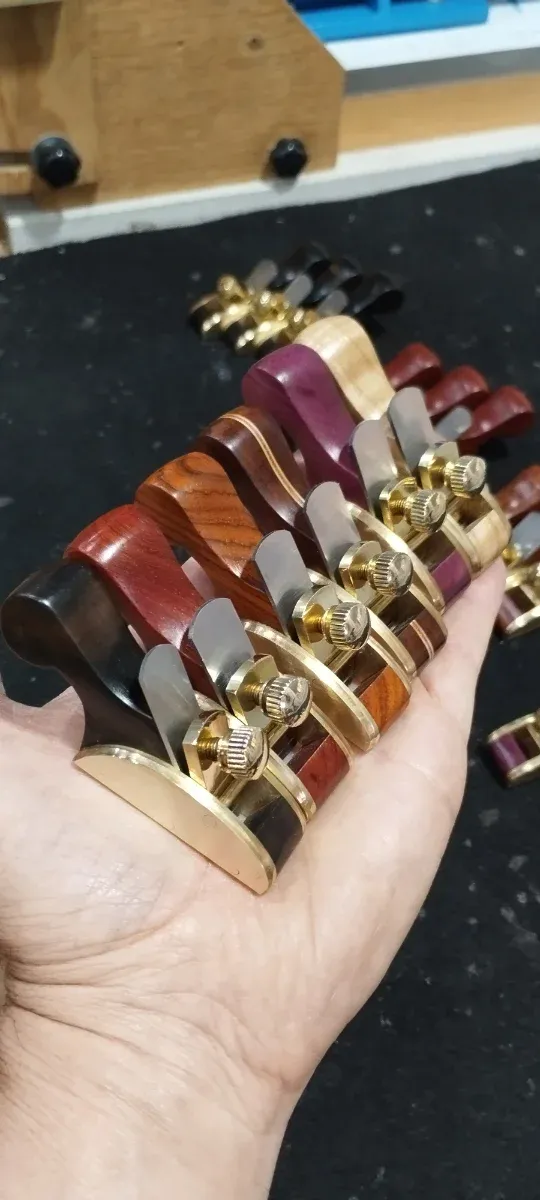 Mini cepillos ebanistería luthier