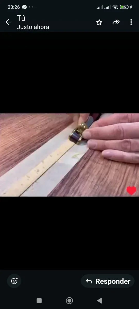 Mini cepillos ebanistería luthier