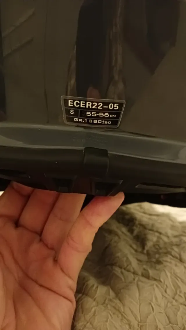 Casco Motocross UFO Negro y Verde.