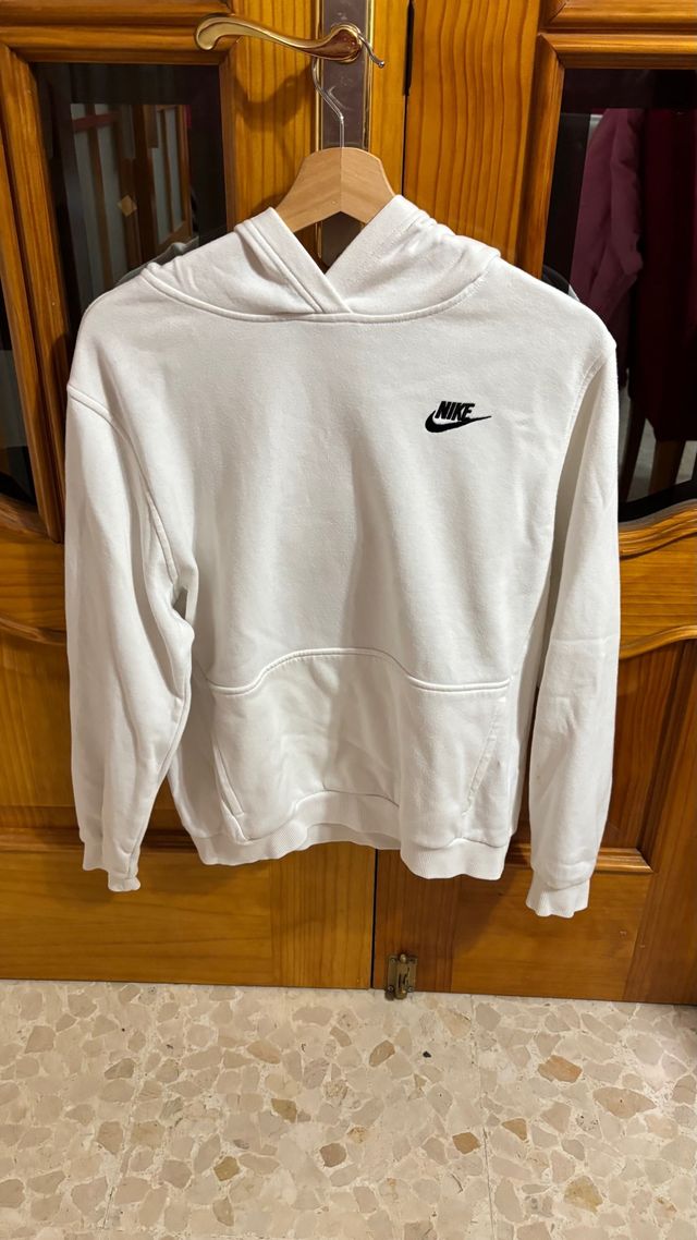 Sudadera Nike Blanca con Capucha