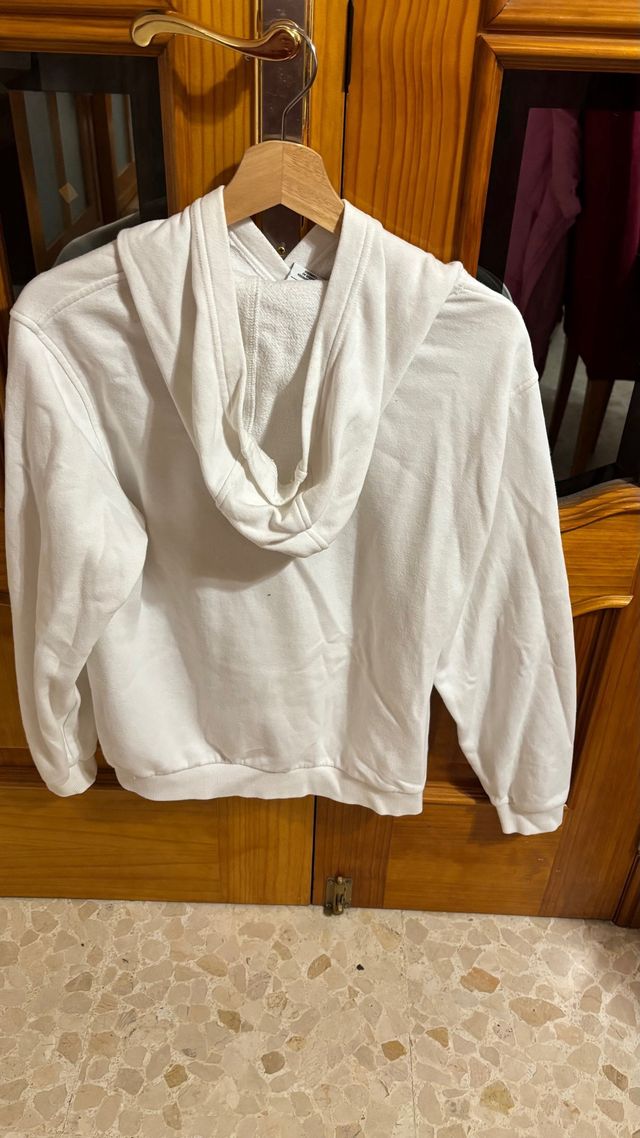 Sudadera Nike Blanca con Capucha