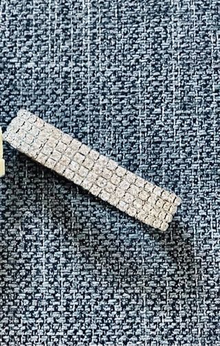 Pulsera de plata con pedrería