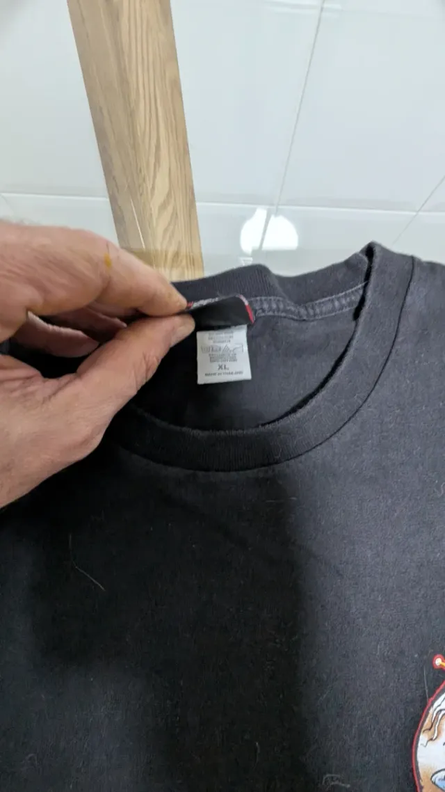 Camiseta Lucky 13 Negra