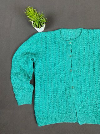 Rebeca/Cárdigan Vintage, estilo Chic. Talla L