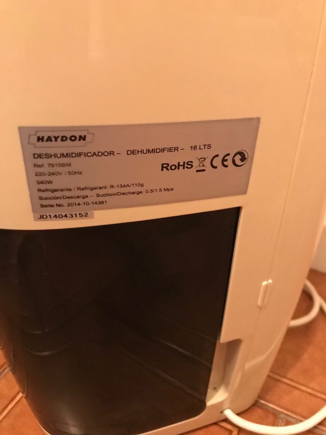 Desidratador Haydon 7915BM 16L