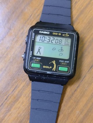 Wrist Watch Casio Golf Game Watch 超レア！CASIO 1980年代 GAME