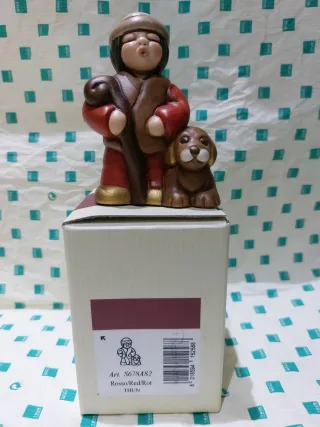 Presepe Thun Pastore con Cane