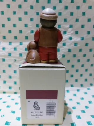 Presepe Thun Pastore con Cane