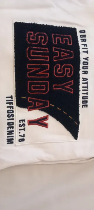 Sudadera Tiffosi Blanca Talla M