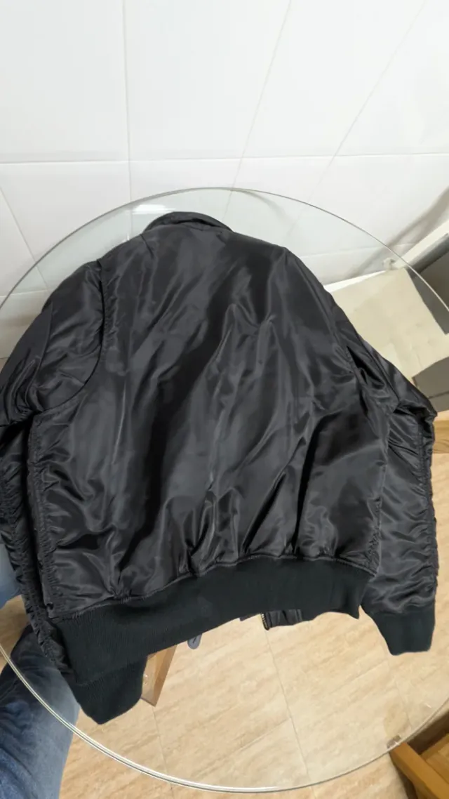 Chaqueta aviador Brandit negra