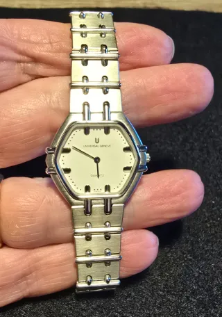 Orologio Universal Geneve Argento/Bianco