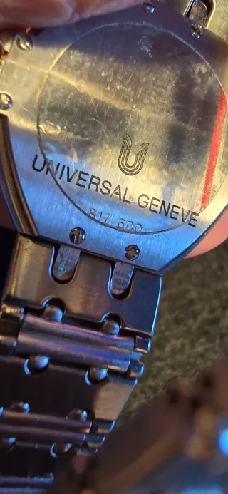 Orologio Universal Geneve Argento/Bianco