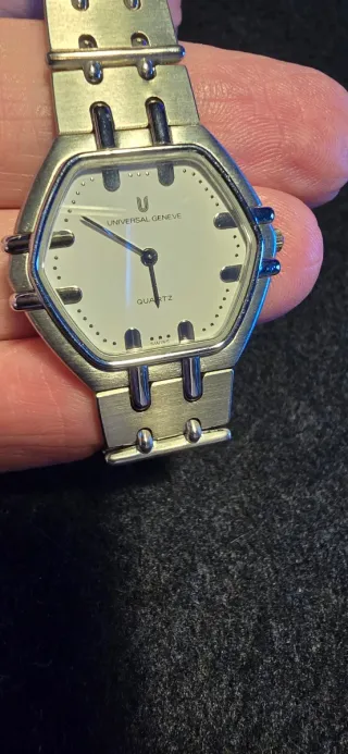 Orologio Universal Geneve Argento/Bianco
