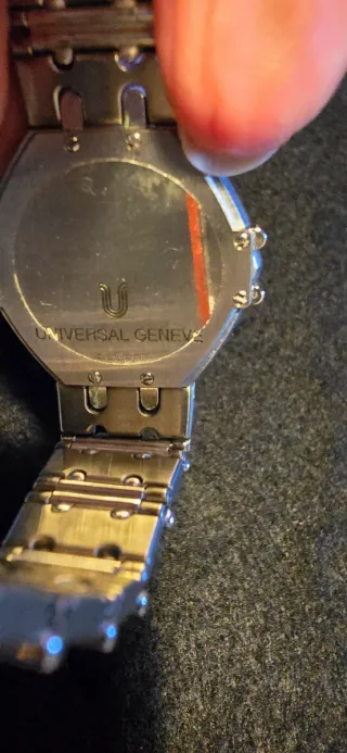 Orologio Universal Geneve Argento/Bianco