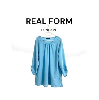 Talla 4XL. Blusa manga larga REAL FORM LONDON.