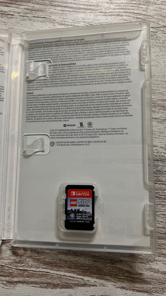 Nintendo Switch Lego City Undercover Juego