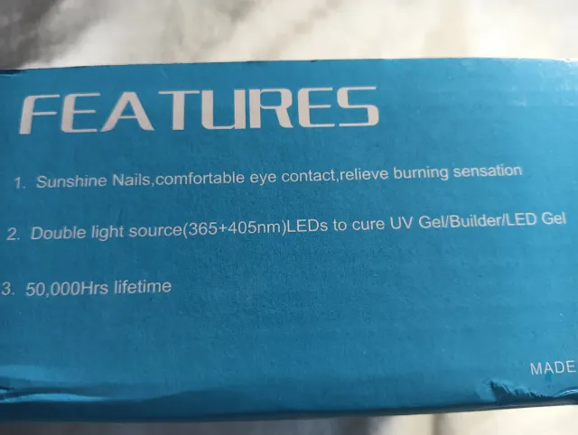 Lámpara Uñas LED UV