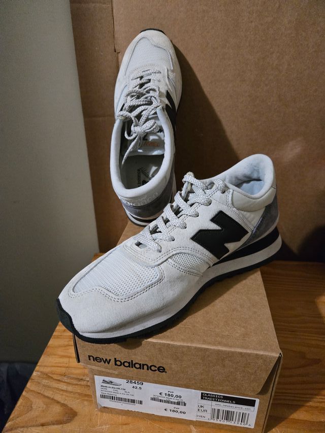 Zapatillas New Balance 730 Gris/Blanco