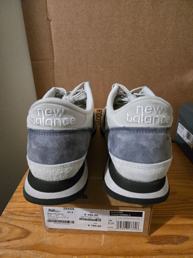 Zapatillas New Balance 730 Gris/Blanco