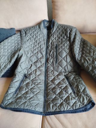 Chaqueta Zara Hombre Verde Oliva