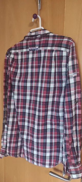 Camisa Superdry cuadros talla M