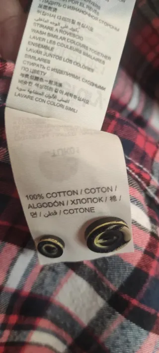 Camisa Superdry cuadros talla M