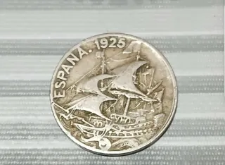 Moneda 25 Céntimos, 1925.