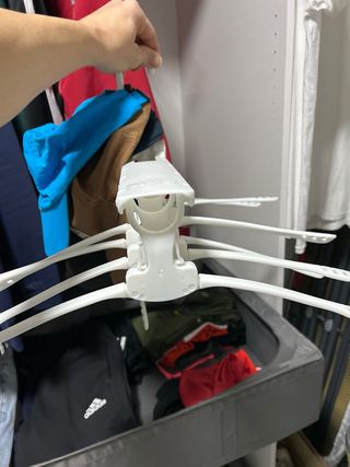 Perchero para 7 prendas