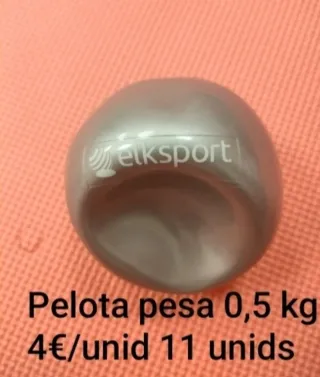 Pelota pesa 0,5 kg Elk Sport