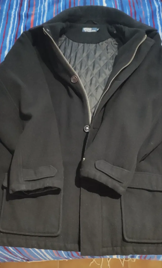 Abrigo Polo Ralph Lauren Negro