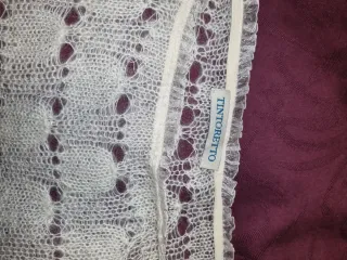 Jersey Tintoretto Blanco calado