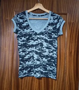 Camiseta Nike Estampada Manga Corta