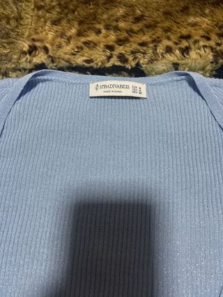 Chaqueta Stradivarius azul