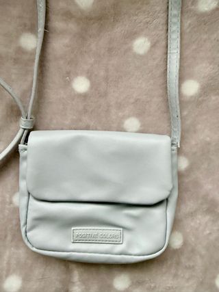 Bolso niña gris Zara
