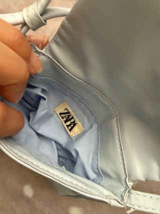 Bolso niña gris Zara