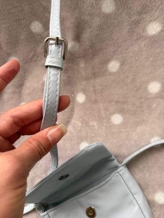 Bolso niña gris Zara