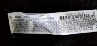 Jersey de punto corto con abalorios Talla L Zara