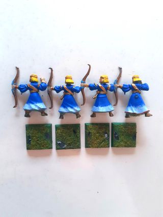 Warhammer Alti Elfi 8 Silver Helms + 4 Archers