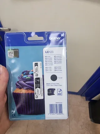 Cartucho Tinta Brother LC123 Negro