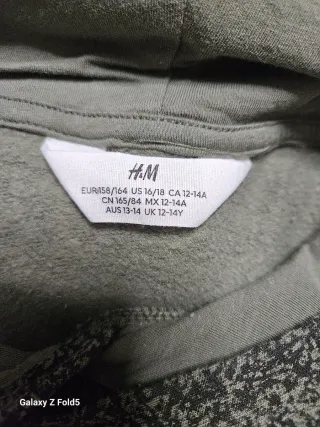 Felpa ragazzo con cappuccio e logo H&M