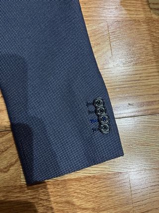 Chaqueta y corbata MACSON azul