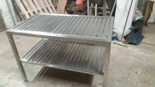 MESA DE ACERO INOXIDABLE